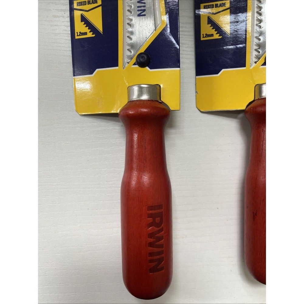 IRWIN Tools Standard Drywall/Jab Saw (2014102) Wood Handle - New Set of 3 - Picture 3 of 4